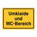 Umkleide und WC-Bereich & Umkleide und WC-Bereich & Umkleide und WC-Bereich