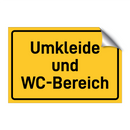 Umkleide und WC-Bereich & Umkleide und WC-Bereich & Umkleide und WC-Bereich