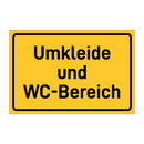 Umkleide und WC-Bereich & Umkleide und WC-Bereich & Umkleide und WC-Bereich
