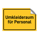 Umkleideraum für Personal & Umkleideraum für Personal & Umkleideraum für Personal