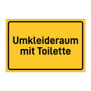 Umkleideraum mit Toilette & Umkleideraum mit Toilette & Umkleideraum mit Toilette