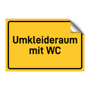 Umkleideraum mit WC & Umkleideraum mit WC & Umkleideraum mit WC & Umkleideraum mit WC