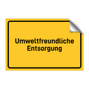 Umweltfreundliche Entsorgung & Umweltfreundliche Entsorgung & Umweltfreundliche Entsorgung