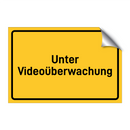 Unter Videoüberwachung & Unter Videoüberwachung & Unter Videoüberwachung