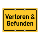 Verloren & Gefunden & Verloren & Gefunden & Verloren & Gefunden & Verloren & Gefunden