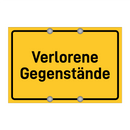 Verlorene Gegenstände & Verlorene Gegenstände & Verlorene Gegenstände & Verlorene Gegenstände