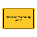 Videoaufzeichnung aktiv & Videoaufzeichnung aktiv & Videoaufzeichnung aktiv