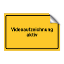 Videoaufzeichnung aktiv & Videoaufzeichnung aktiv & Videoaufzeichnung aktiv