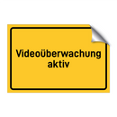 Videoüberwachung aktiv & Videoüberwachung aktiv & Videoüberwachung aktiv