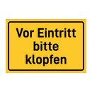 Vor Eintritt bitte klopfen & Vor Eintritt bitte klopfen & Vor Eintritt bitte klopfen