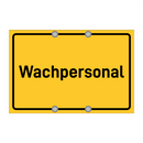 Wachpersonal & Wachpersonal & Wachpersonal & Wachpersonal & Wachpersonal