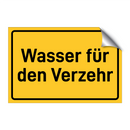 Wasser für den Verzehr & Wasser für den Verzehr & Wasser für den Verzehr