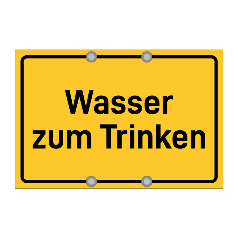 Wasser zum Trinken & Wasser zum Trinken & Wasser zum Trinken & Wasser zum Trinken