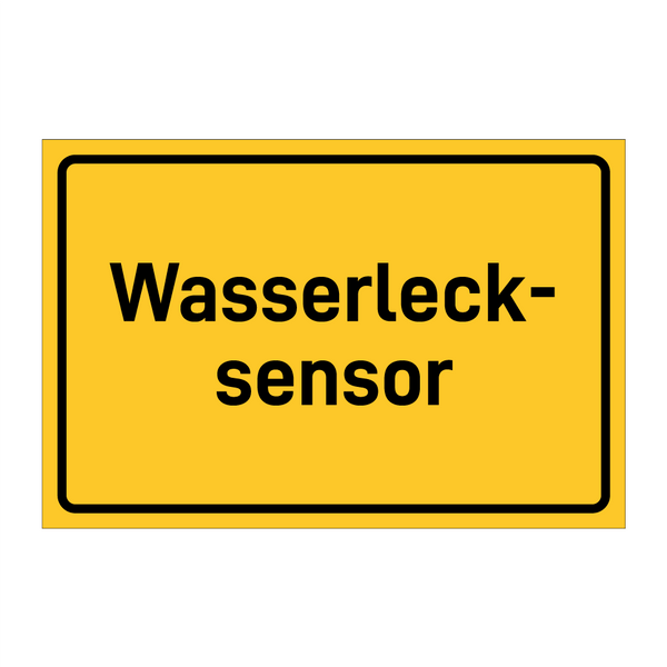 Wasserleck- sensor & Wasserleck- sensor & Wasserleck- sensor & Wasserleck- sensor
