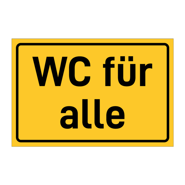 WC für alle & WC für alle & WC für alle & WC für alle & WC für alle & WC für alle