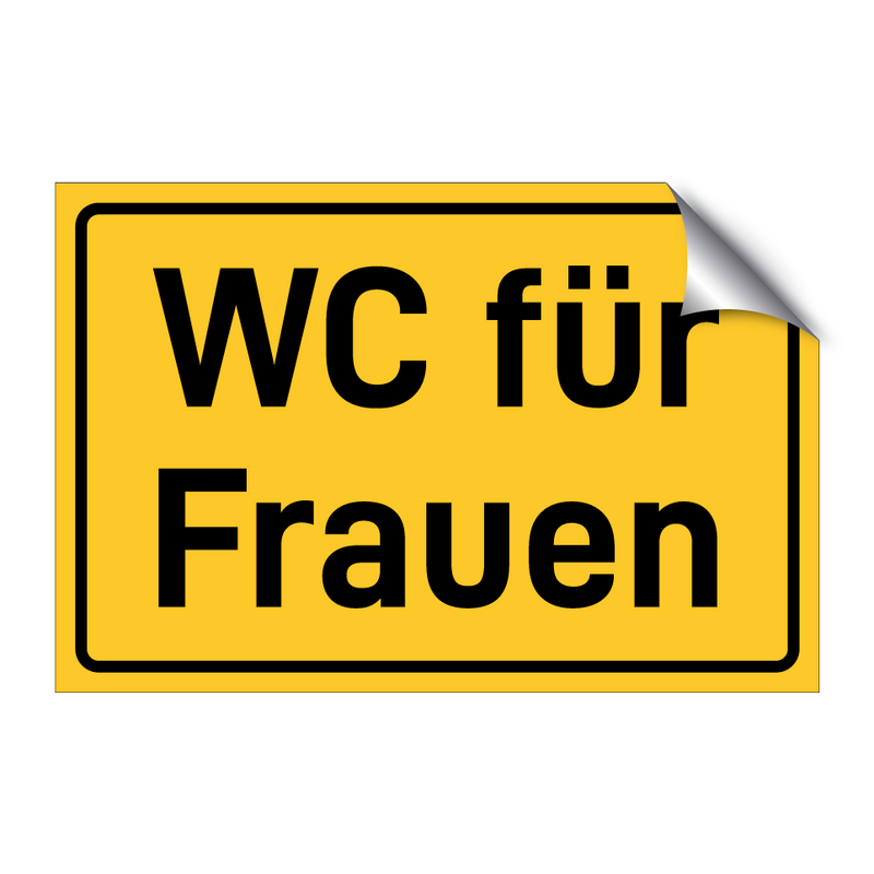 WC für Frauen & WC für Frauen & WC für Frauen & WC für Frauen