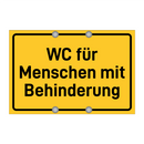 WC für Menschen mit Behinderung & WC für Menschen mit Behinderung