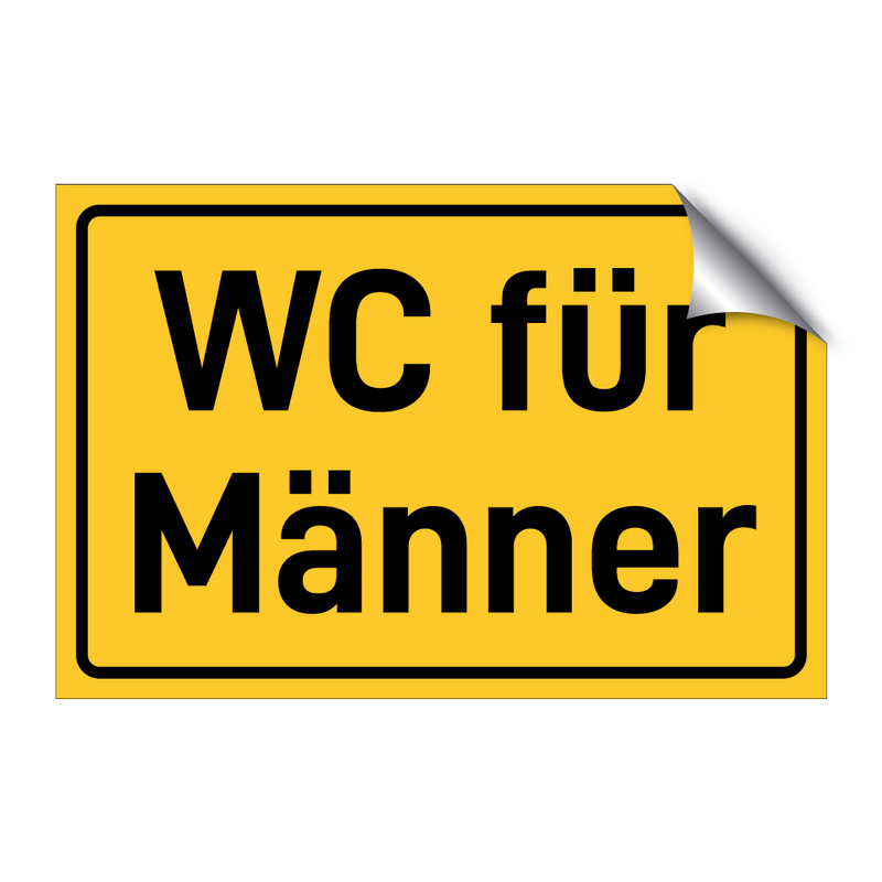 WC für Männer & WC für Männer & WC für Männer & WC für Männer