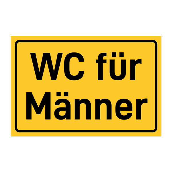 WC für Männer & WC für Männer & WC für Männer & WC für Männer & WC für Männer