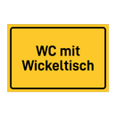 WC mit Wickeltisch & WC mit Wickeltisch & WC mit Wickeltisch & WC mit Wickeltisch