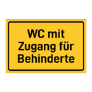 WC mit Zugang für Behinderte & WC mit Zugang für Behinderte & WC mit Zugang für Behinderte