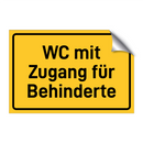 WC mit Zugang für Behinderte & WC mit Zugang für Behinderte & WC mit Zugang für Behinderte