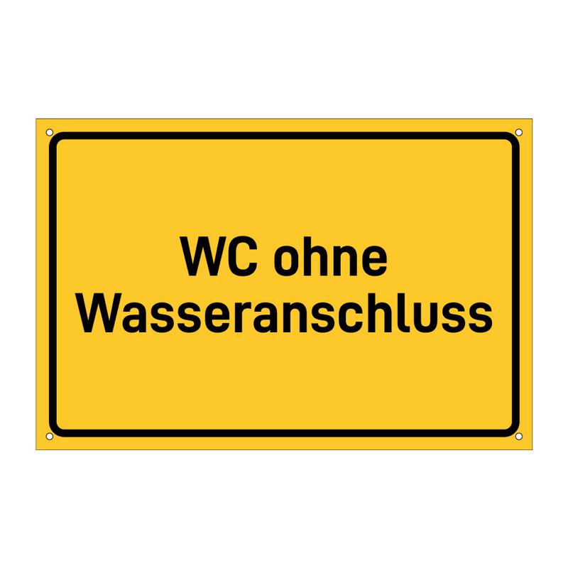 WC ohne Wasseranschluss & WC ohne Wasseranschluss & WC ohne Wasseranschluss