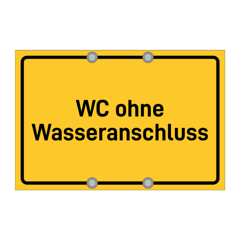 WC ohne Wasseranschluss & WC ohne Wasseranschluss & WC ohne Wasseranschluss