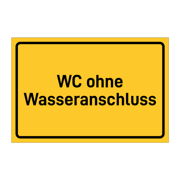 WC ohne Wasseranschluss & WC ohne Wasseranschluss & WC ohne Wasseranschluss