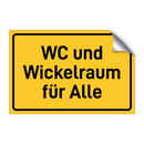 WC und Wickelraum für Alle & WC und Wickelraum für Alle & WC und Wickelraum für Alle