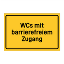 WCs mit barrierefreiem Zugang & WCs mit barrierefreiem Zugang & WCs mit barrierefreiem Zugang