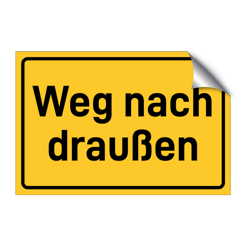 Weg nach draußen & Weg nach draußen & Weg nach draußen & Weg nach draußen