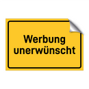 Werbung unerwünscht & Werbung unerwünscht & Werbung unerwünscht & Werbung unerwünscht