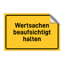 Wertsachen beaufsichtigt halten & Wertsachen beaufsichtigt halten & Wertsachen beaufsichtigt halten