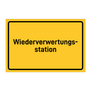 Wiederverwertungs- station & Wiederverwertungs- station & Wiederverwertungs- station