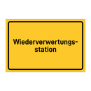Wiederverwertungs- station & Wiederverwertungs- station & Wiederverwertungs- station