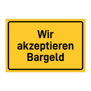 Wir akzeptieren Bargeld & Wir akzeptieren Bargeld & Wir akzeptieren Bargeld