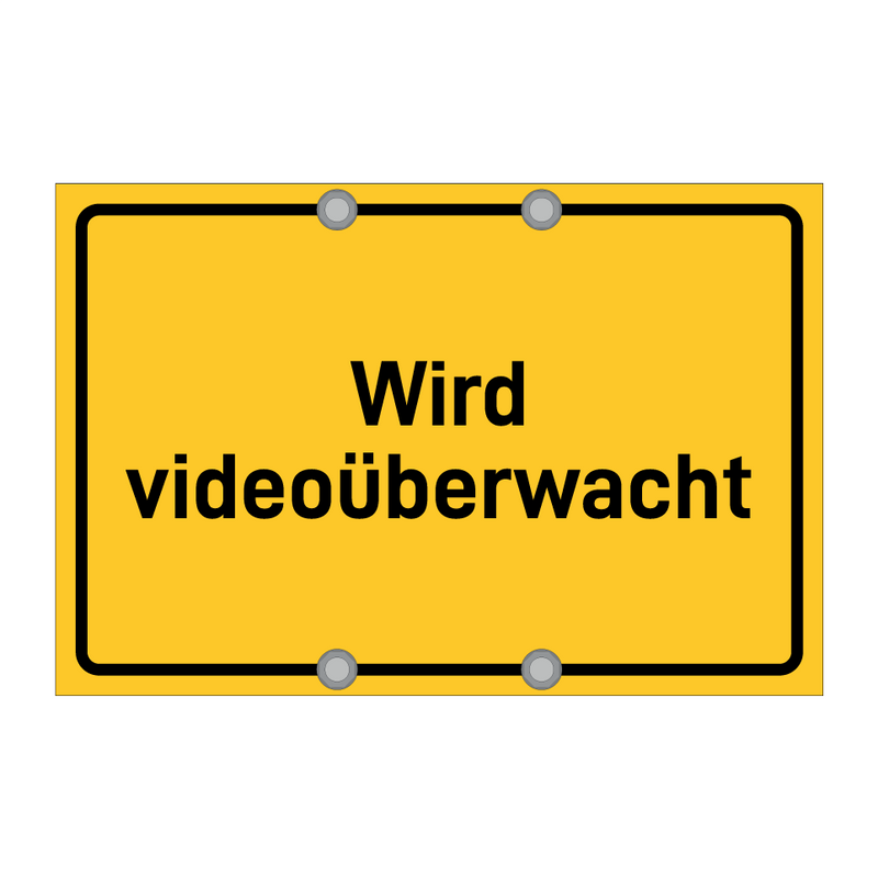 Wird videoüberwacht & Wird videoüberwacht & Wird videoüberwacht & Wird videoüberwacht