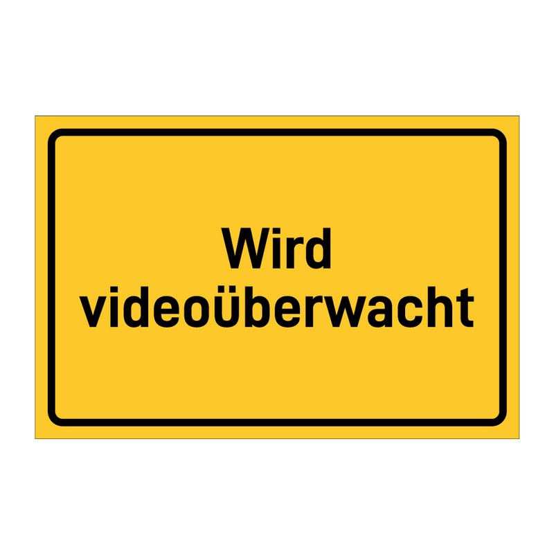 Wird videoüberwacht & Wird videoüberwacht & Wird videoüberwacht & Wird videoüberwacht