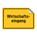 Wirtschafts- eingang & Wirtschafts- eingang
