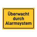 Überwacht durch Alarmsystem & Überwacht durch Alarmsystem & Überwacht durch Alarmsystem