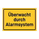 Überwacht durch Alarmsystem & Überwacht durch Alarmsystem & Überwacht durch Alarmsystem