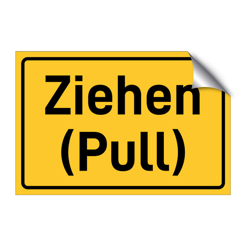 Ziehen (Pull) & Ziehen (Pull) & Ziehen (Pull) & Ziehen (Pull)
