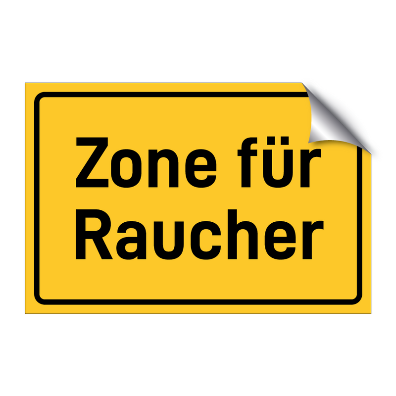 Zone für Raucher & Zone für Raucher & Zone für Raucher & Zone für Raucher