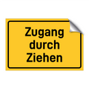 Zugang durch Ziehen & Zugang durch Ziehen & Zugang durch Ziehen & Zugang durch Ziehen