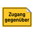 Zugang gegenüber & Zugang gegenüber & Zugang gegenüber & Zugang gegenüber