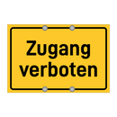 Zugang verboten & Zugang verboten & Zugang verboten & Zugang verboten & Zugang verboten