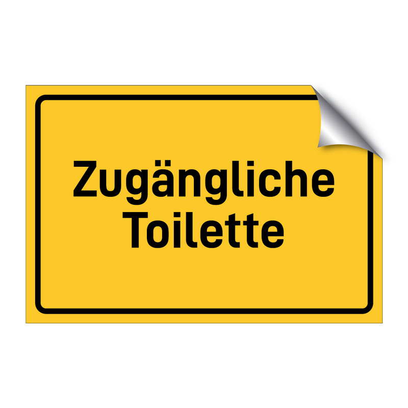 Zugängliche Toilette & Zugängliche Toilette & Zugängliche Toilette & Zugängliche Toilette