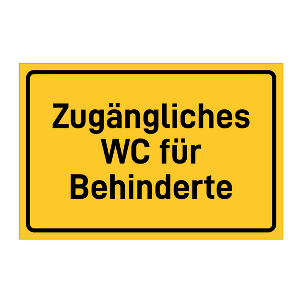 Zugängliches WC für Behinderte & Zugängliches WC für Behinderte