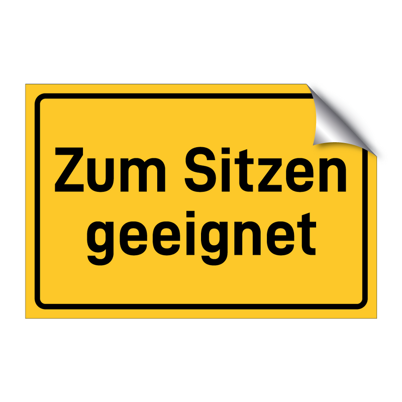 Zum Sitzen geeignet & Zum Sitzen geeignet & Zum Sitzen geeignet & Zum Sitzen geeignet
